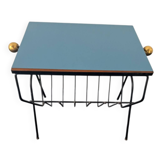 Modernist magazine rack table from the 1950s–60s