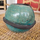 Vase boule en Raku