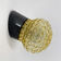 Mid-century bakelite & pressed glass wall lamp, czechoslovakia, 1950's
