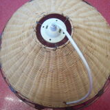 Rattan hanging lamp