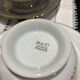 Tasses et sous tasses bernardaud limoges