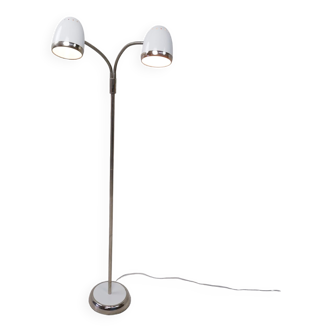 1950s style floor lamp with 2 spots