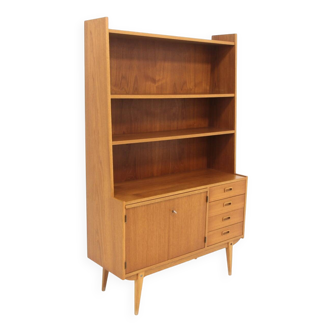 Scandinavian teak and oak secretary, Sweden, 1960