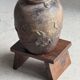 Small stool, auxiliary teak stool, Indonesian footrest H15