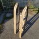 Old sled - wooden sled - Vintage