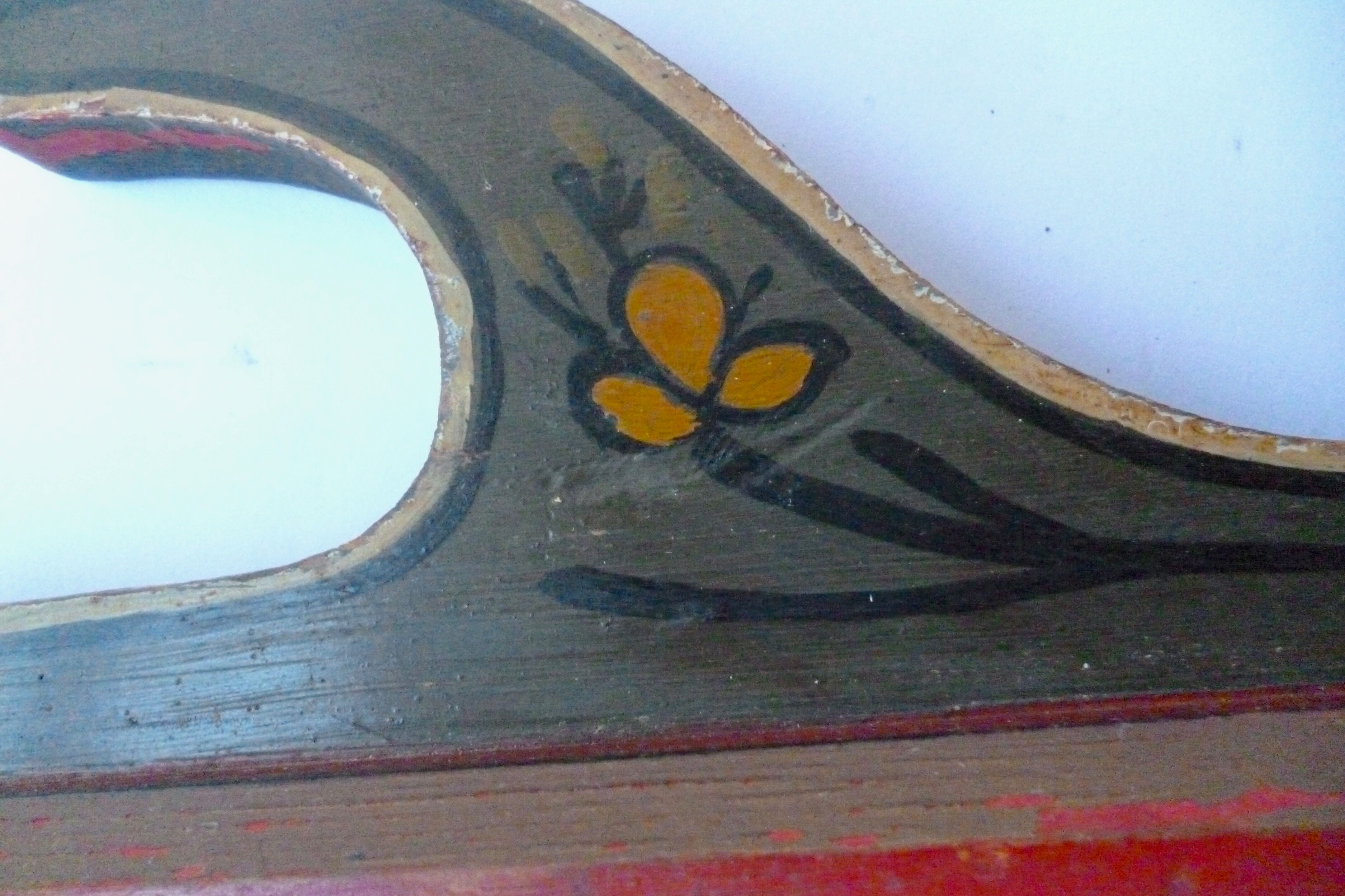 19th door-guns POLYCHROME wood rack