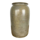 Grey-beige glazed stoneware pot, early 19th century.