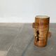 Brutalist mid-century studio pottery vase from La Poterie De La Colombe, 1960s.