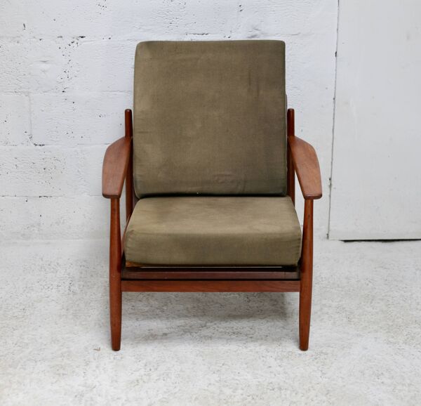 Fauteuil scandinave, circa 1960