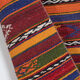 Striped turkish kilim runner rug 66 x 281 cm