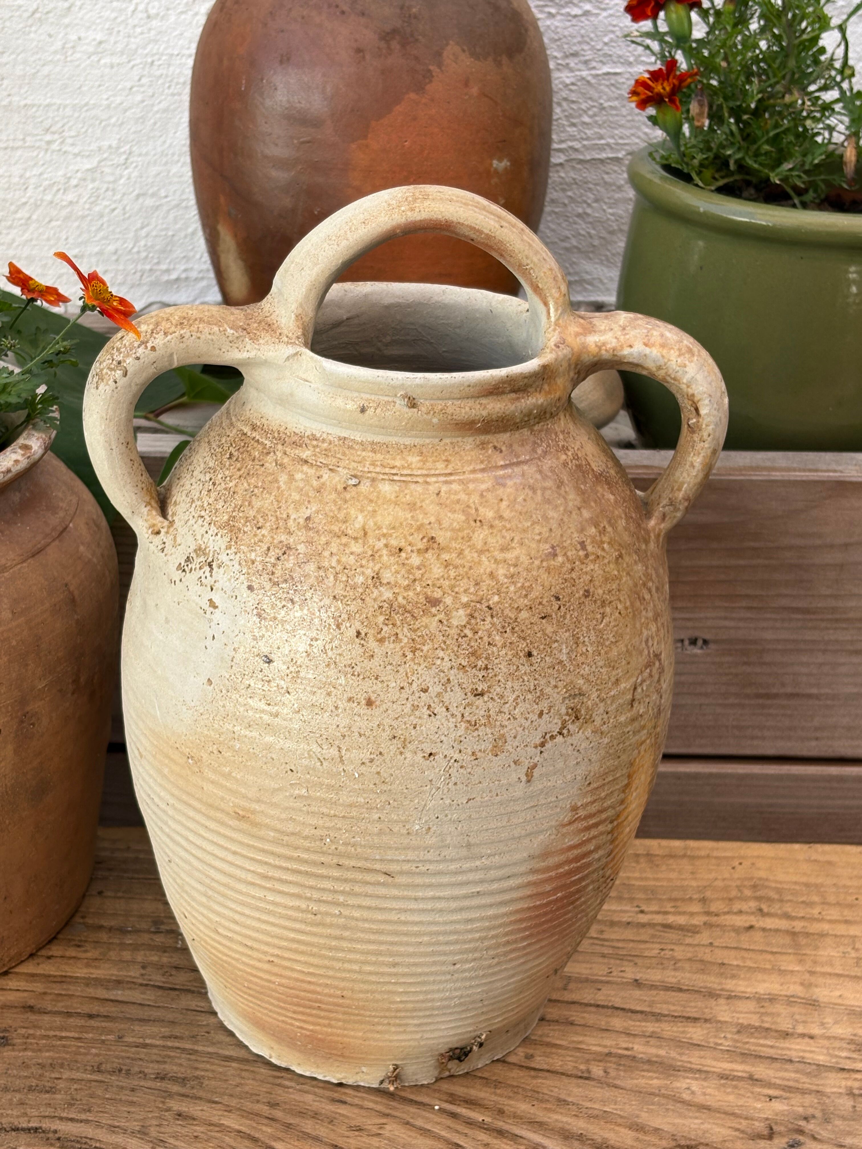 Ancient terracotta jar