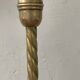 Vintage 4-light brass lamp
