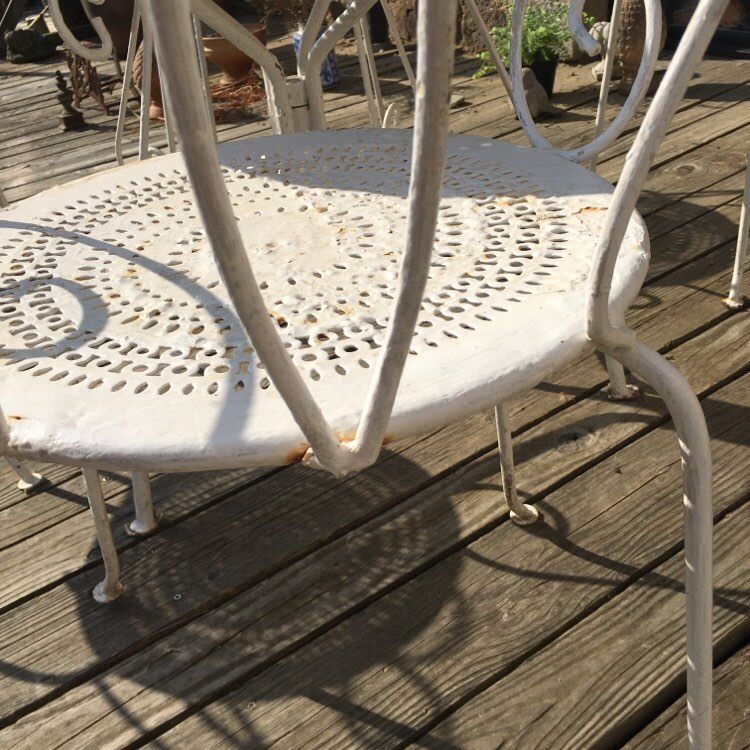 Wrought iron living room