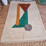 Tapis berbère fait main traditionnelle taille 200 x 300 cm