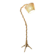 Vintage rattan floor lamp