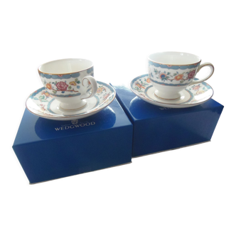 2 tasses et sous tasses thé Wedgwood