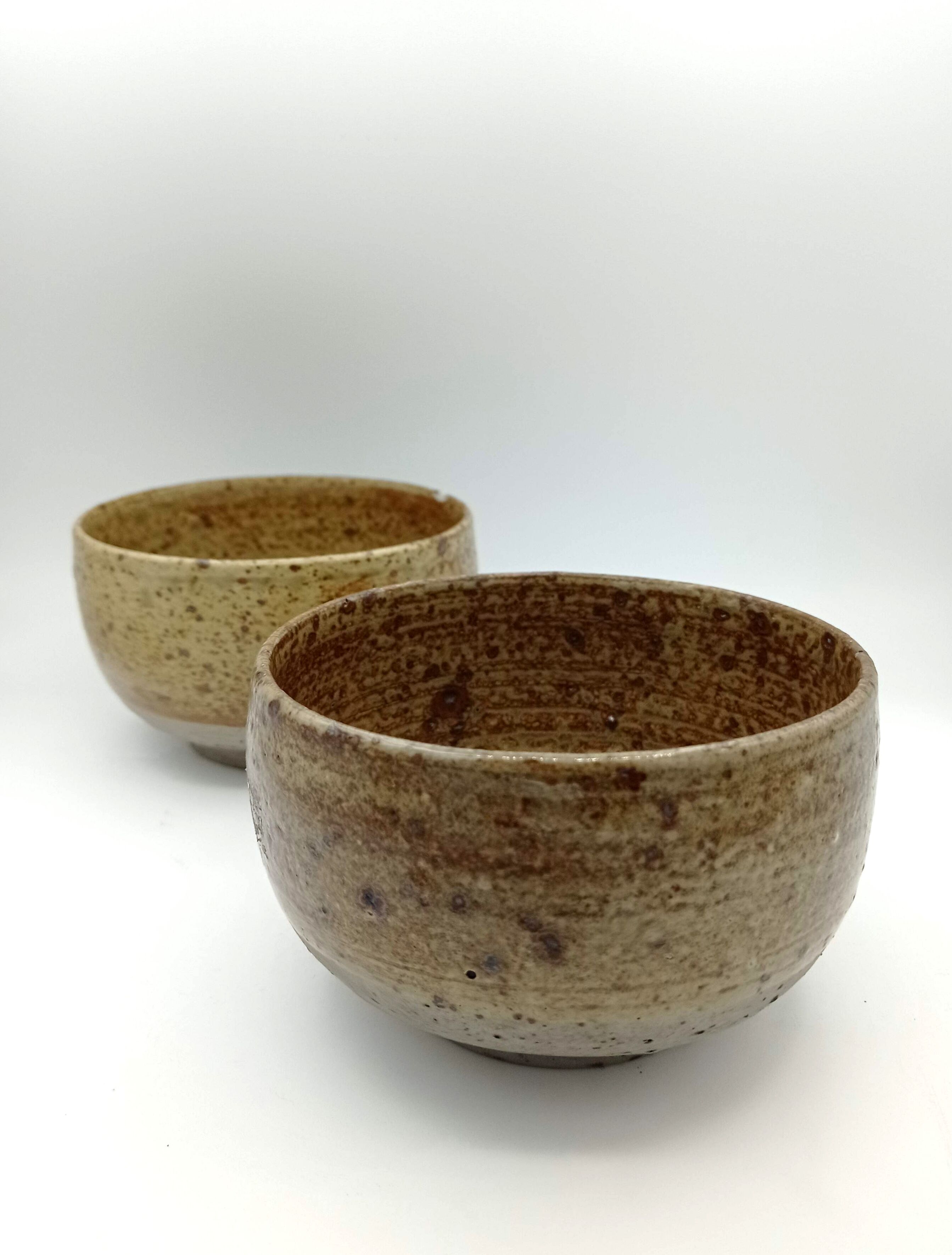 2 stoneware bowls by Charles GAUDRY
