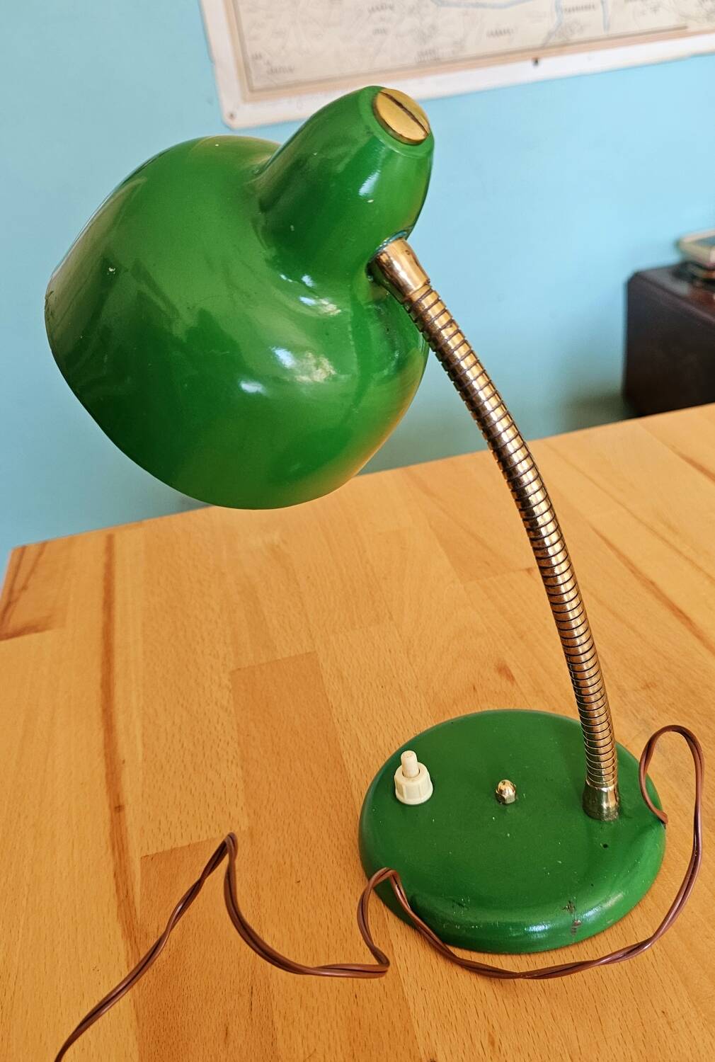 Industrial desk lamp