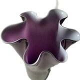 Glass handkerchief vase
