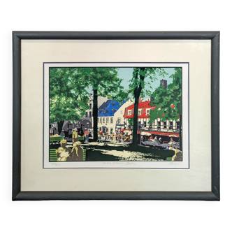 Tableau of Place d'Armes, Quebec