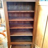 English bonnet chest in old pine