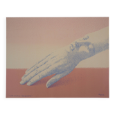 René magritte : les bijoux indiscrets - lithographie originale signée