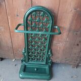 Wrought iron umbrella holder
