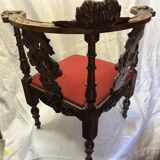 Old corner armchair