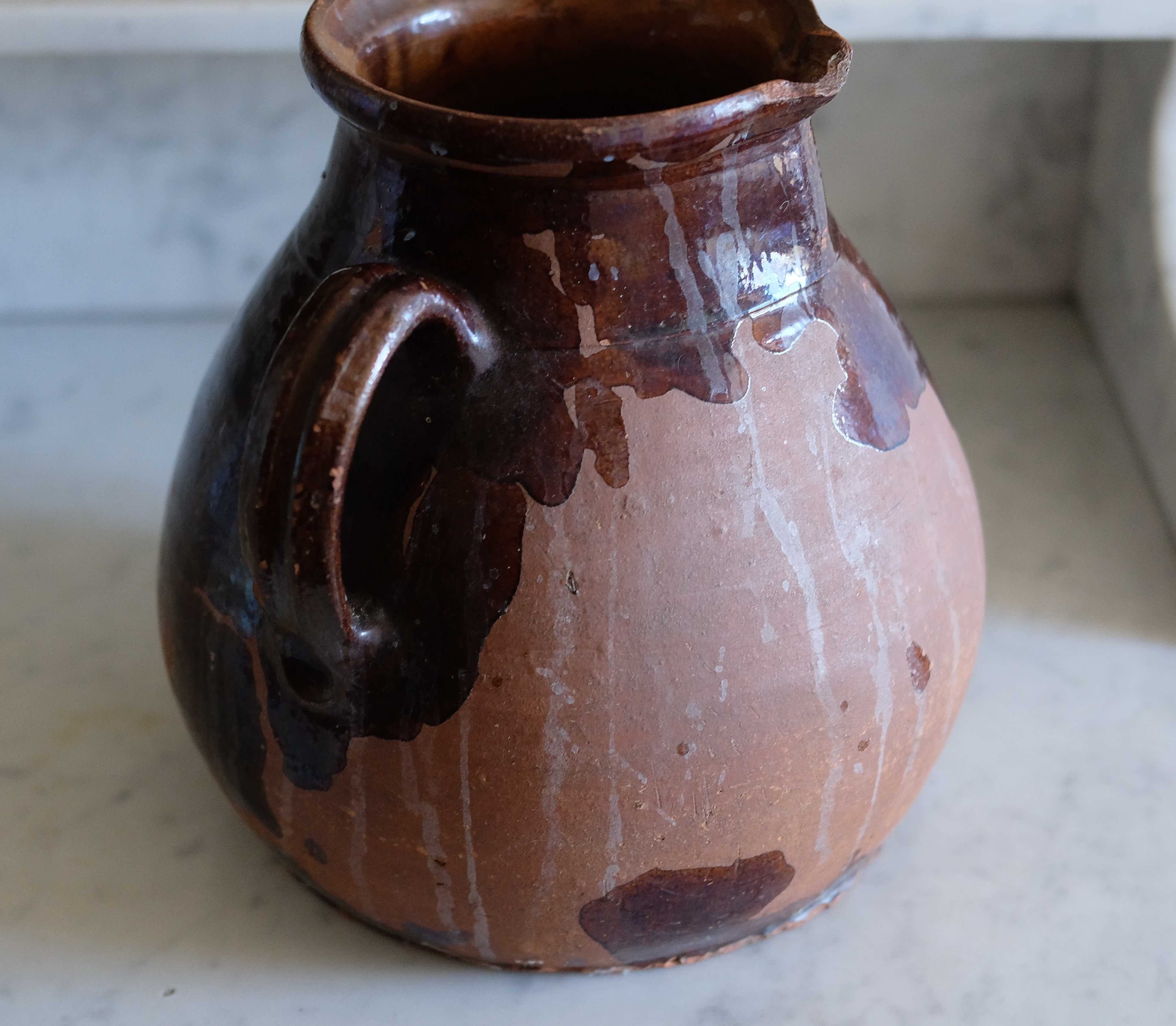 Vieille Cruche d’Argile, Vase maison de campagne Provence