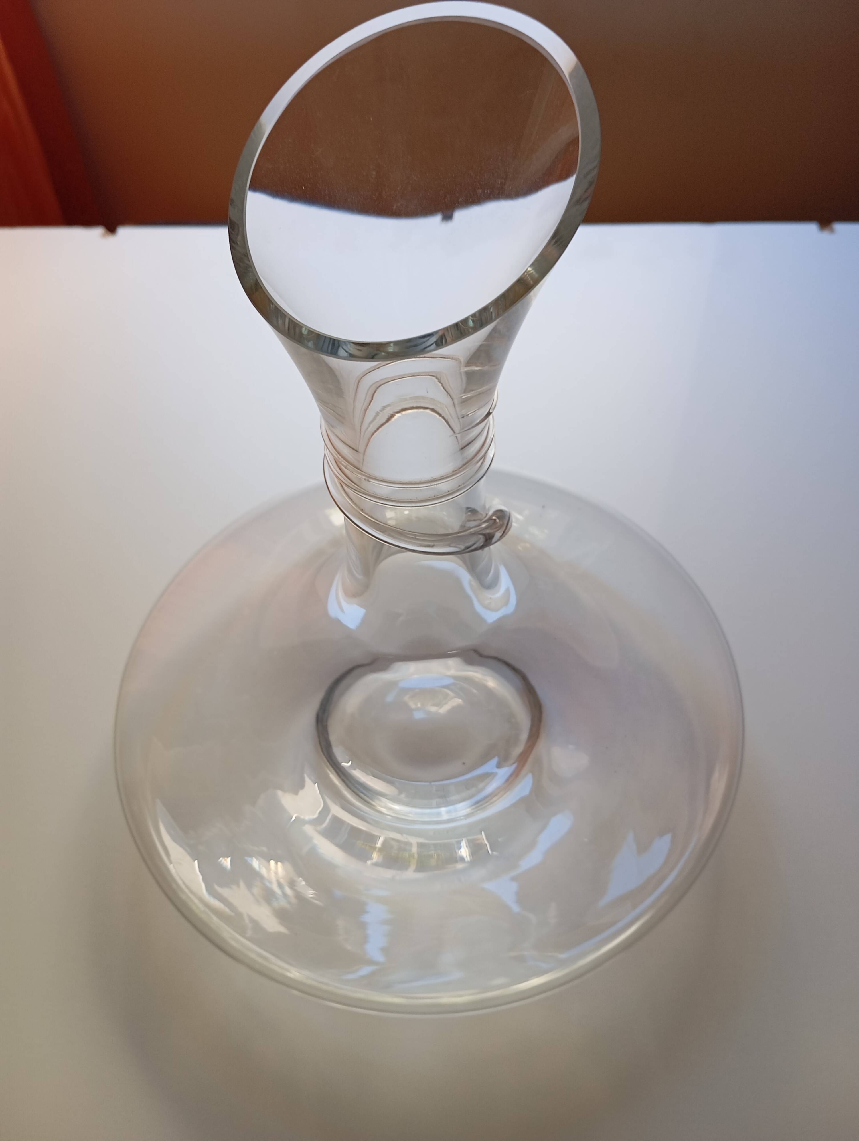 Carafe a decanter en verre