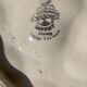 Large oyster dish in the shape of fish model Copenhagen by Longwy france old and collector