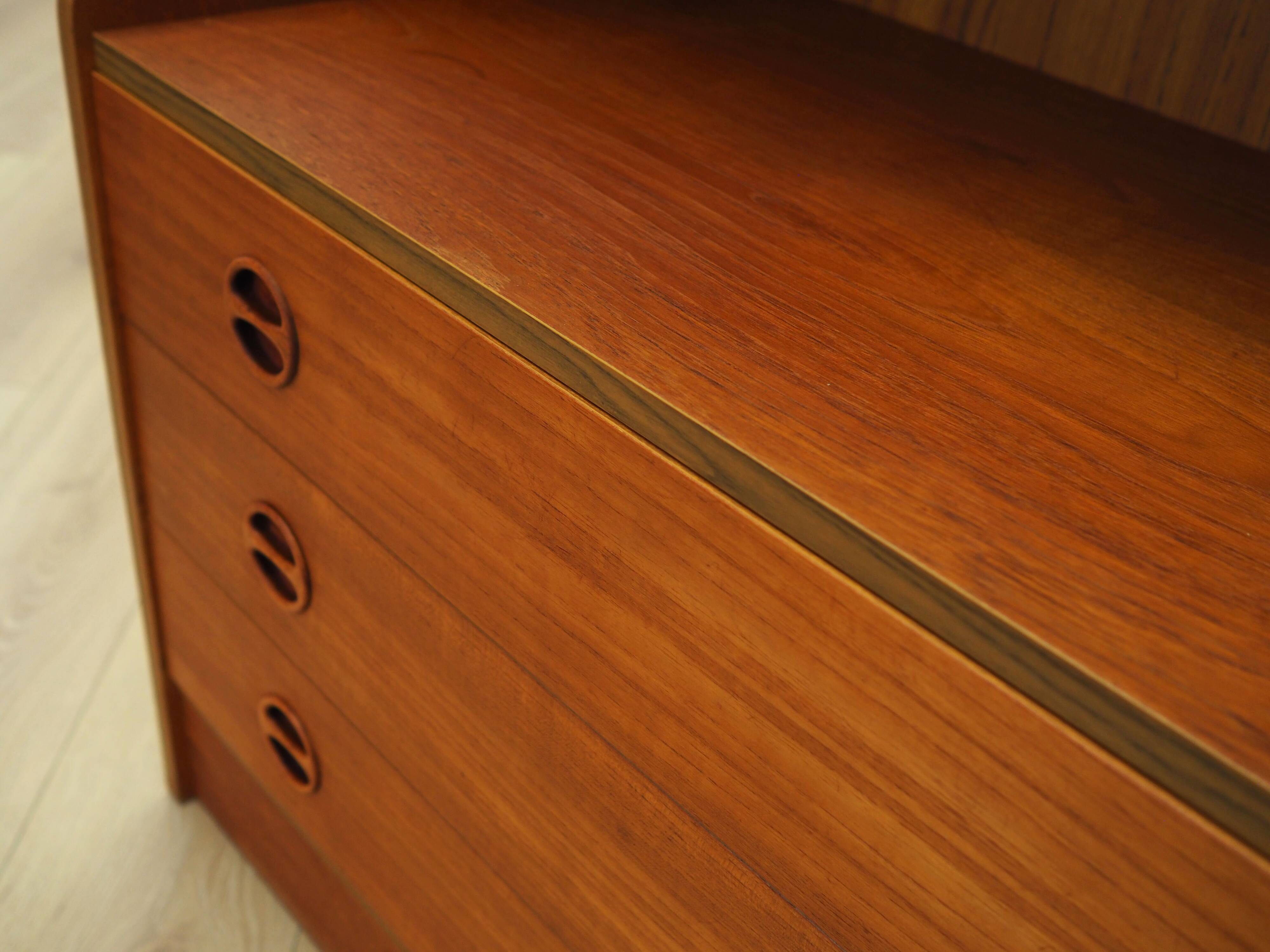 Teak bookcase, Danish design, 1960s, production: Denmark