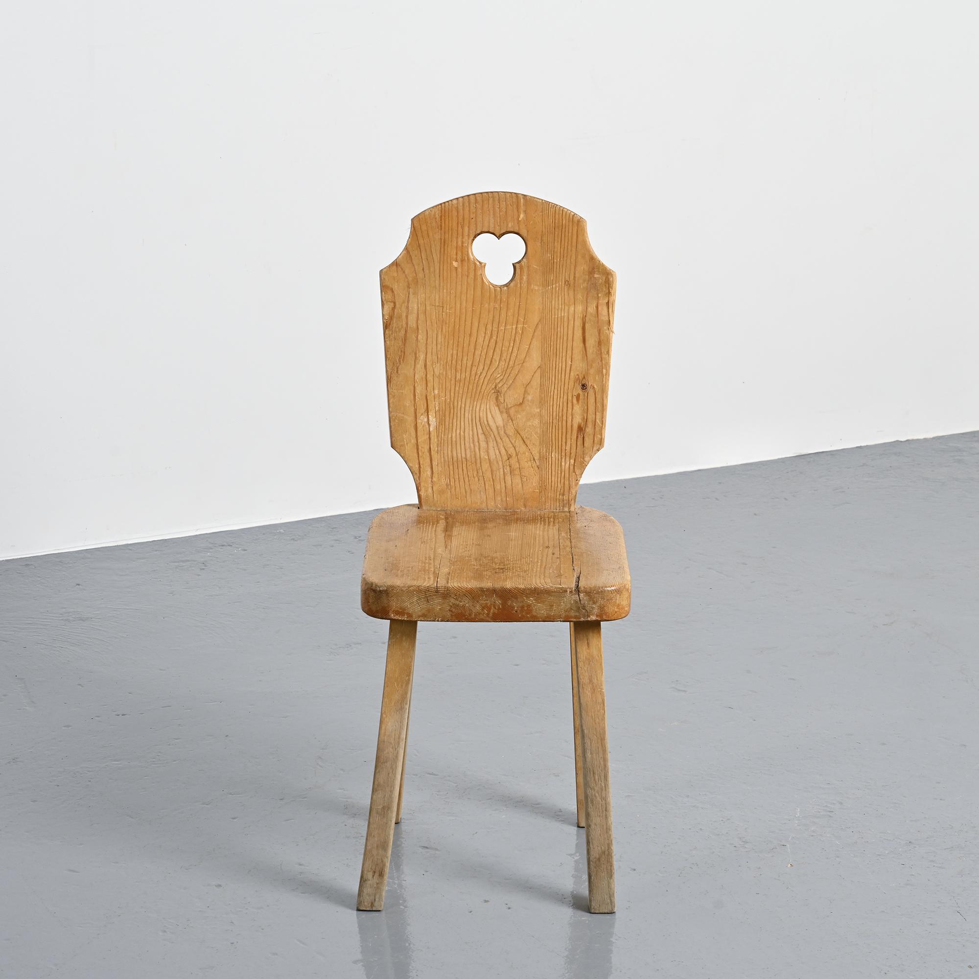 Chaise par René Martin, vers 1960