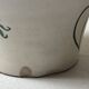 Large white vase decorated with stylised women Cérart Monaco, dlg Matisse 1950