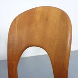 Vintage Morten Dining Chairs in Teak by Niels Koefoed for Hornslet Møbelfabrik, 1970s, Set of 4