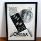 Montre Omega - affiche mode pub 1930