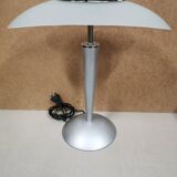 Mushroom desk lamp UNILUX vintage Design 90's. Touch switch