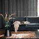 Canapé Boconcept vert velvet 2,5 places