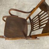 Art Nouveau Rocking Chair Model 824