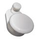 Set of 5 nos white coathanger by carlo bartoli for con & con