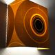 Wall lamp lampshade vintage fabric Focus