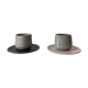 Duo de tasses en céramique grises