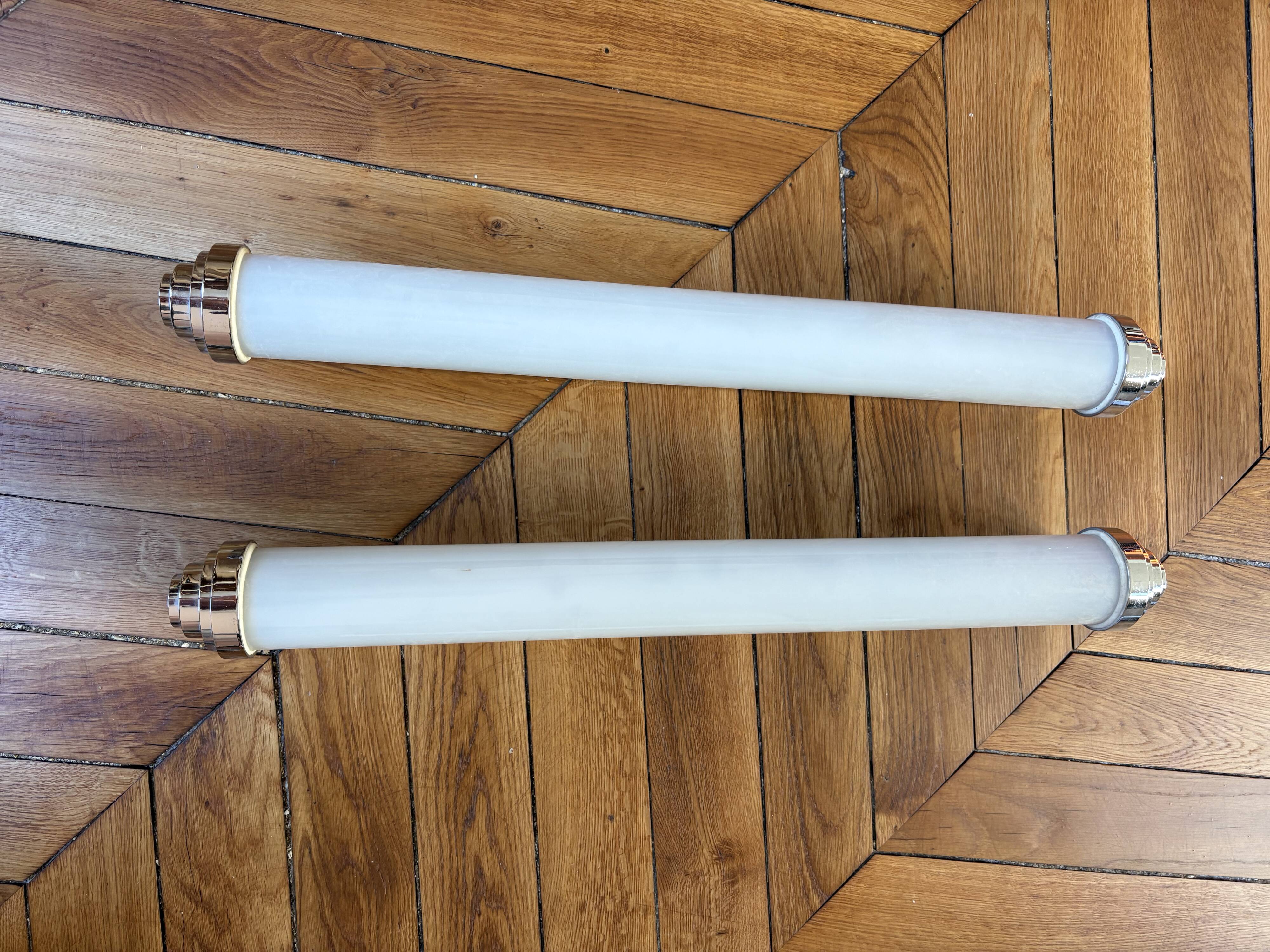 Pair of Carlton wall lights from MLE Paris designed by Pierre-Yves Rochon