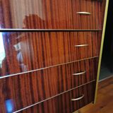 Large vintage chest of drawers 4 drawers restyled
