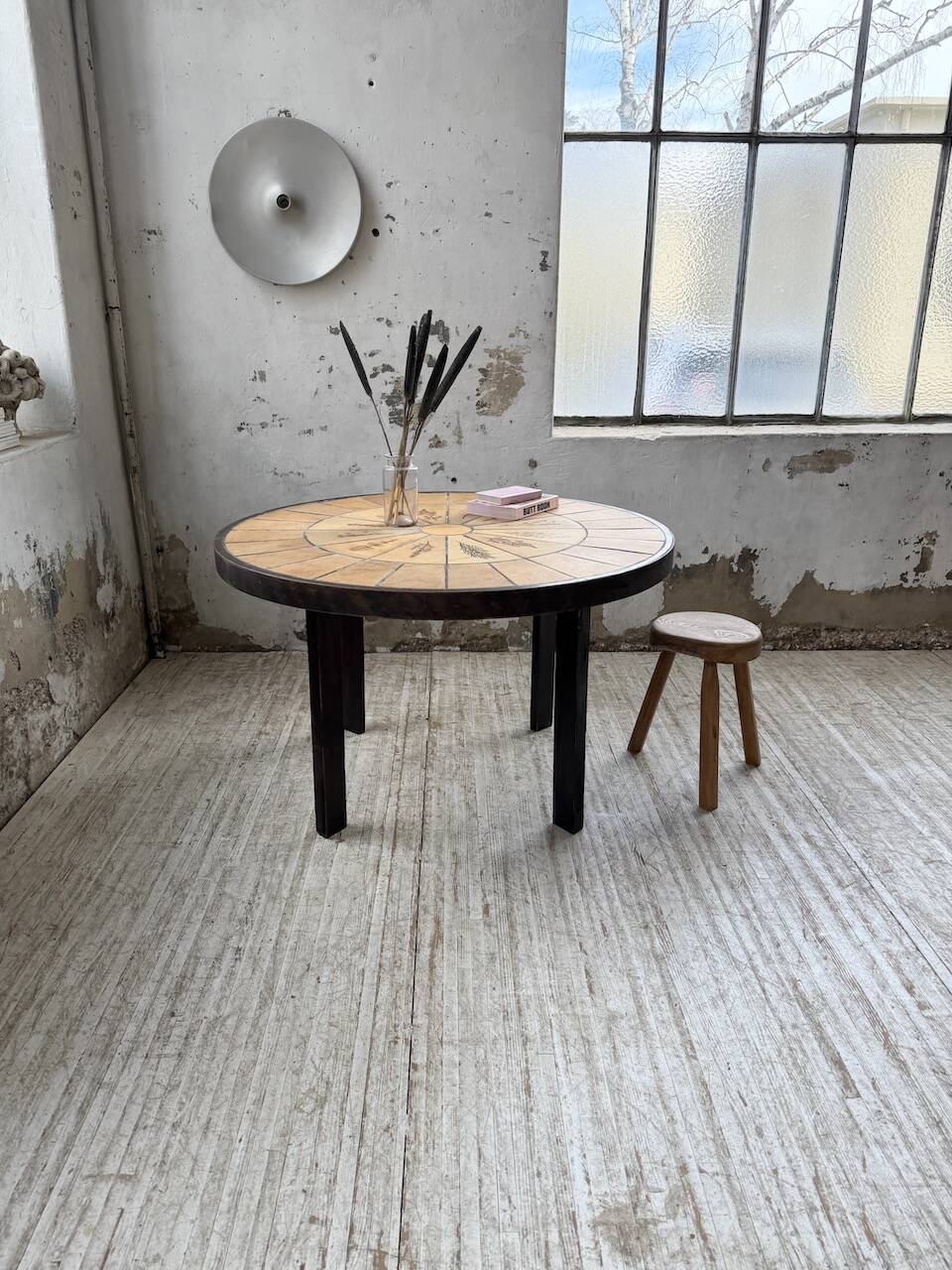 Herbier Capron ceramic dining table
