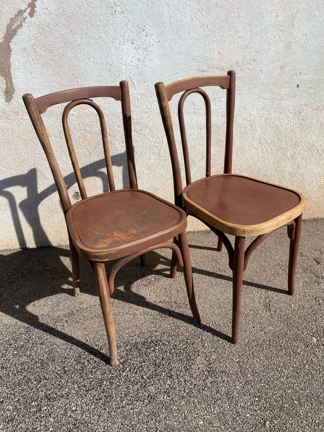 Duo de chaises bistrot à épingle