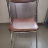 Chaise pliante souvignet vintage