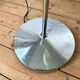 Vintage floor lamp has two opaque glass spheres