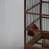 Old wooden bird cage