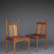 Chaises latérales néerlandaises rares par Alexander Kropholler, années 1930